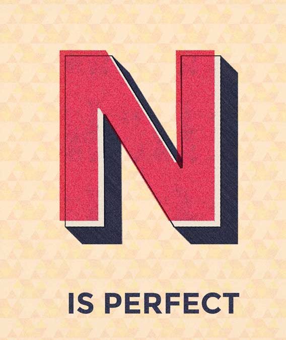 N is Perfect Buchstabe N